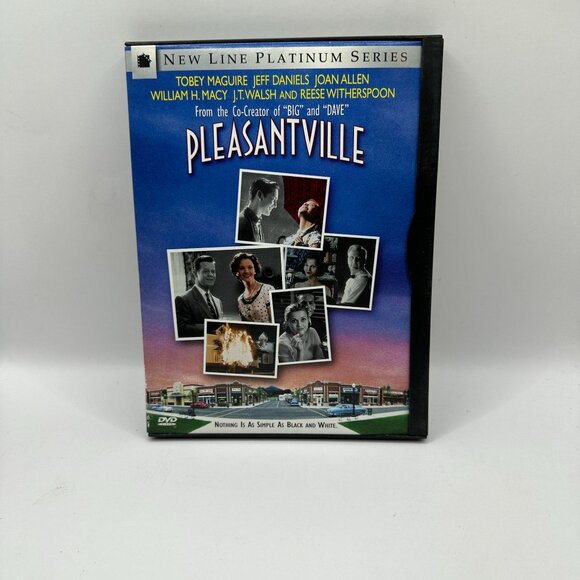 Pleasantville DVD 1998 Tobey Maguire Reese Witherspoon Comedy Drama New Line - Picture 1 of 3